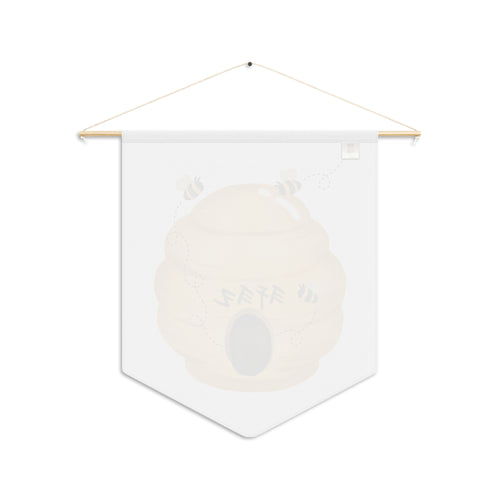 Beehive Pennant Wall Banner — Rooted In Yahuah