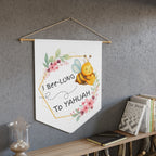 Bee-Long to Yahuah Floral Pennant — Rooted In Yahuah
